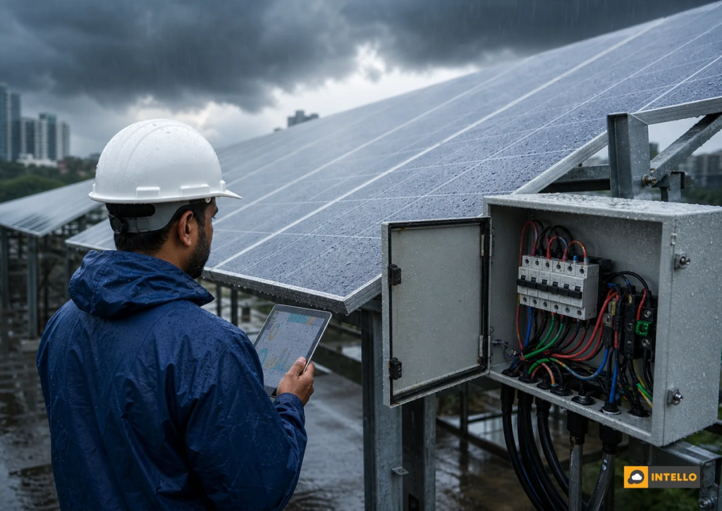Monsoon Solar Maintenance Checklist for India